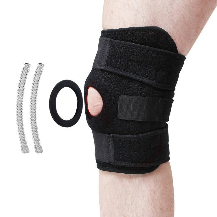 Einstellbare Kniebandage mit Federdämpfung für Knieschmerzen