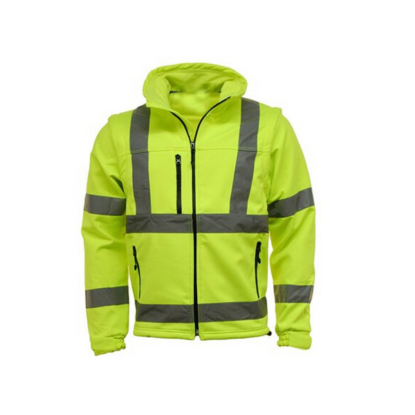 Sicherheits-Hi-Vis-Softshelljacke für Herren