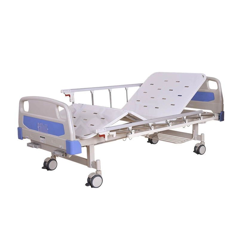 HC-B011 Hochwertiges Luxus-2-Kurbel-2-Funktions-manuelles Krankenhausbett für Patienten