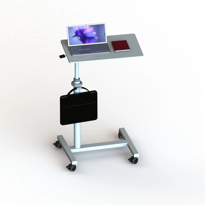 Verstellbarer medizinischer faltbarer medizinischer mobiler Esstisch für das Krankenhaus