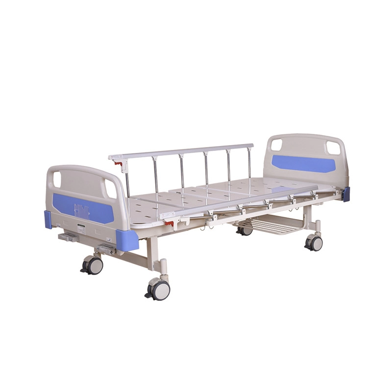 HC-B011 Hochwertiges Luxus-2-Kurbel-2-Funktions-manuelles Krankenhausbett für Patienten