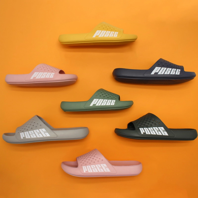 Rubber Beach EVA Herren-Slides mit benutzerdefiniertem Logo Hausschuhe Slides Footwear