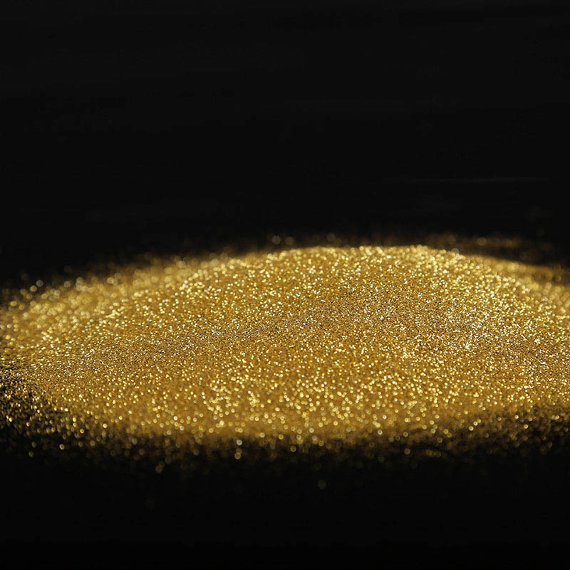 Kostenloses, umweltfreundliches Bisphenol-A-Goldglitterpulver