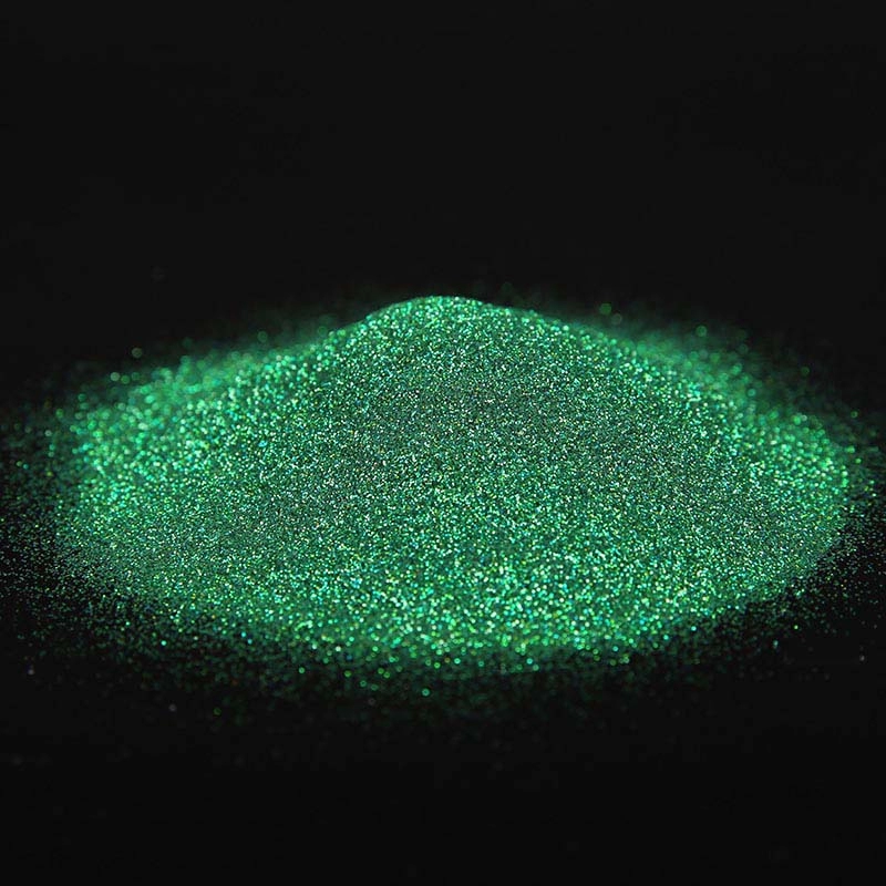 Wettbewerbsfähiges Hologramm-Grün-Sechseck-Glitzerpulver