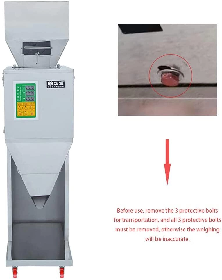 Schraube Hardware Zubehör Gewürzsalz quantitative Waage