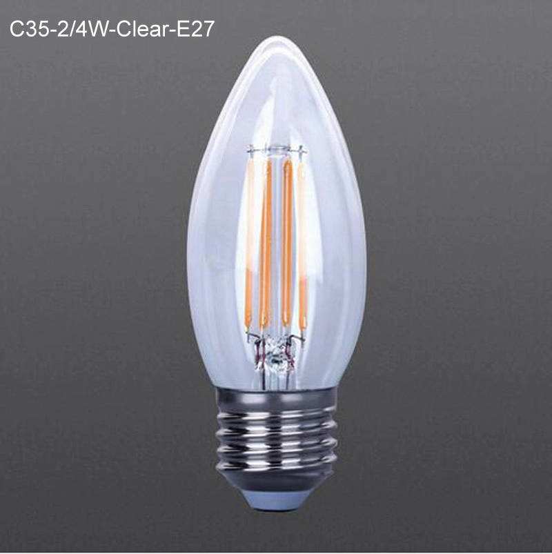 Energiesparende klare LED-Glühlampen C35