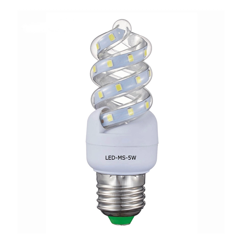 Energiesparende LED-Maisbirnen Mini-Spiralform 5W