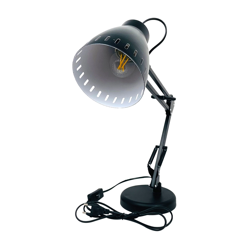 Flexible LED-Schreibtischlampe mit langem Schwenkarm