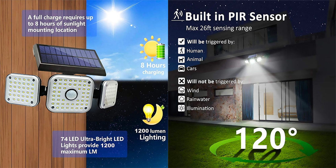 garden outdoor solar lamp