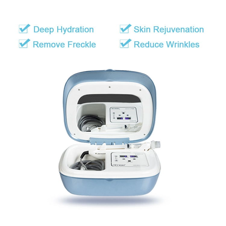 Tragbare Unterdruck-Injektor-Wasser-Mesotherapie-Injektionsmaschine für das Gesicht
