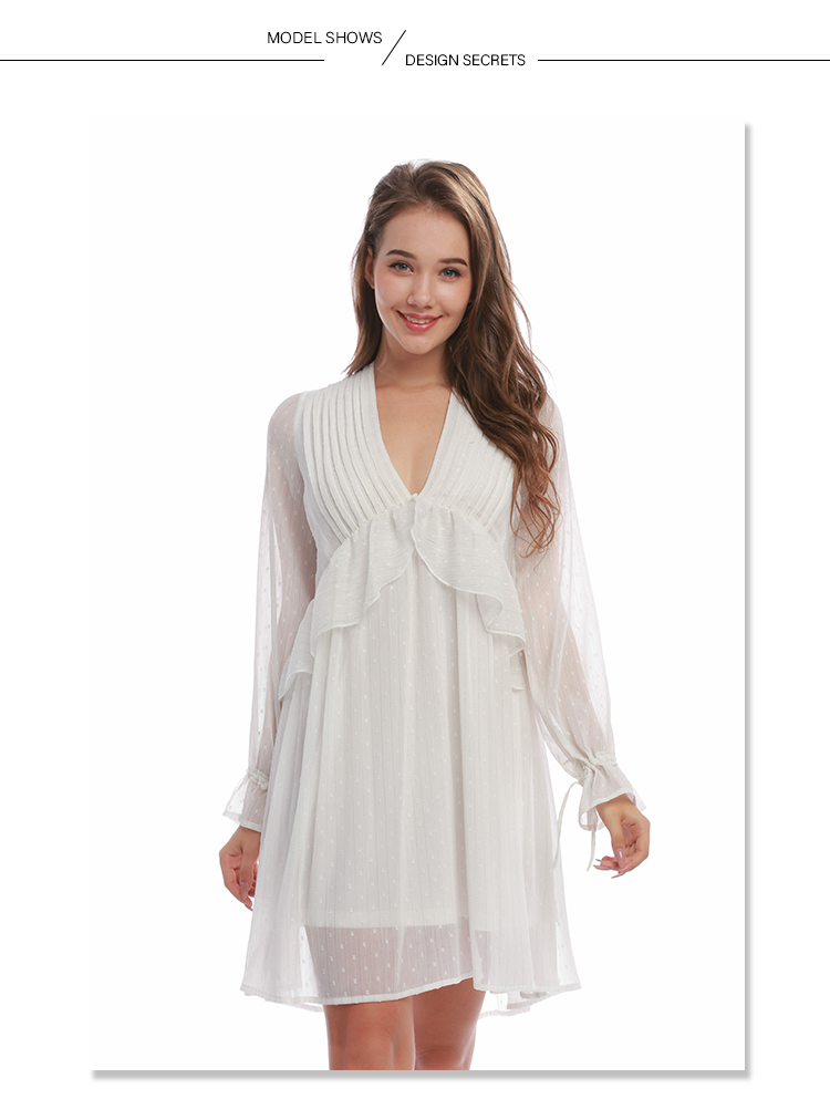 lace chiffon dress for women