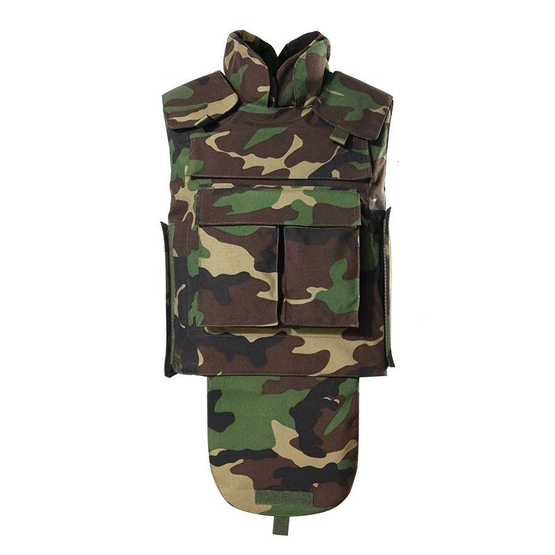 NIJ IV Camouflage Ganzkörper-kugelsichere Jackenweste