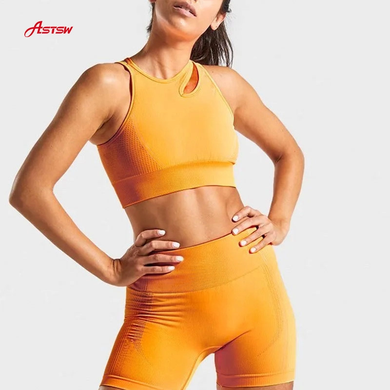 Athletic Wear Damen Nahtloser, atmungsaktiver Yoga-BH