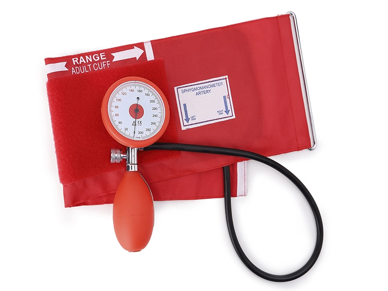 Manuelles Aneroid-Blutdruckmessgerät vom Palm-Typ