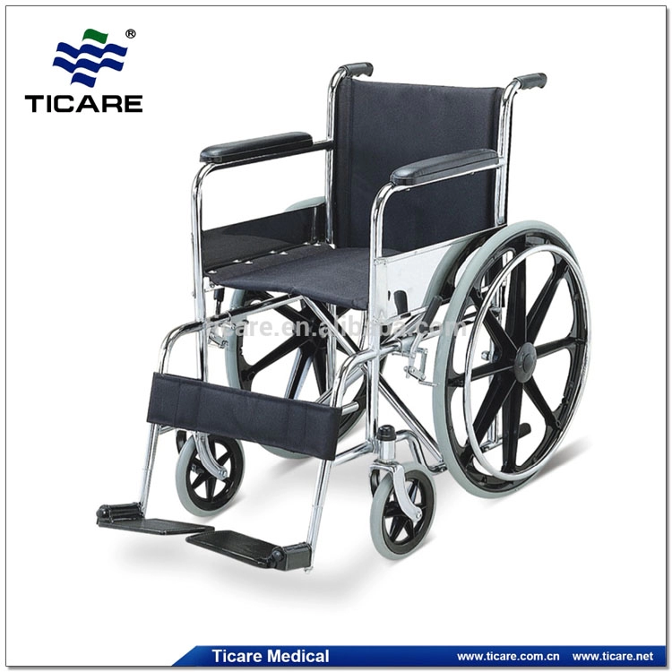 Aluminium-Nylon-Sitz-Stahl-Rollstuhl für Kinder oder Erwachsene