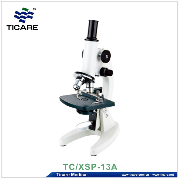 Biologie-Lichtmikroskop Monokular XSP-13A 100X 1000X für Medizinstudentenlabor
