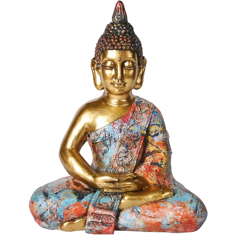 MGO Meditations-Buddha-Wassertransferdruck für Wohnkultur
