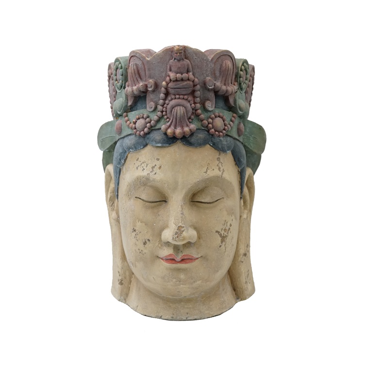 Buddha-Kopf-Pflanzer