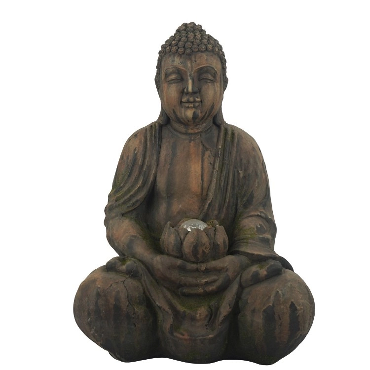 MGO Garden Decoration Meditierende Buddha-Statue