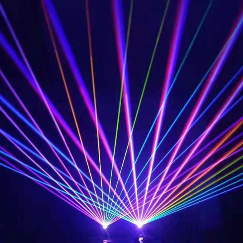 10 W RGB-Laserlicht