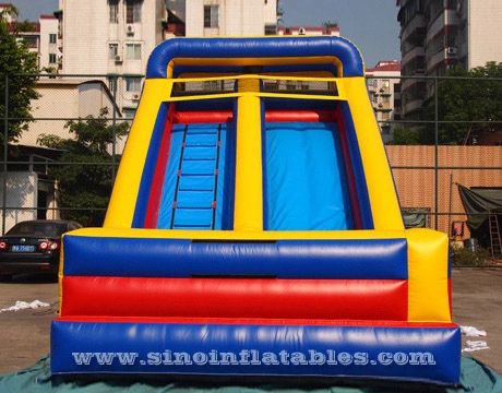 5 Meter hohe aufblasbare Kinderrutsche mit Frontlast und EN14960-Zertifizierung für Partys im Innen- und Außenbereich