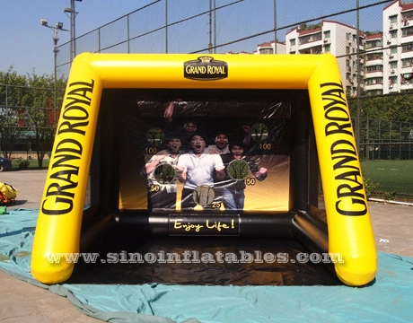 Aufblasbares Fußball-Wurfspiel für Kinder und Erwachsene zum Schießen von Toren von Sino Inflatables