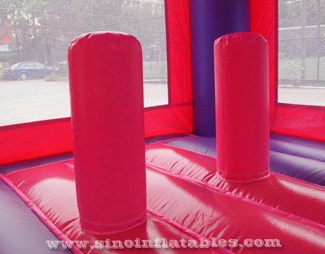 Aufblasbares Prinzessin-Schlaghaus der rosafarbenen Kinder 4in1 mit Rutsche von Guangzhou Inflatable Factory