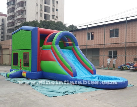 Aufblasbare Hüpfburg mit 5in1-Modulen für Kinder mit Wasserrutsche von Sino Inflatable