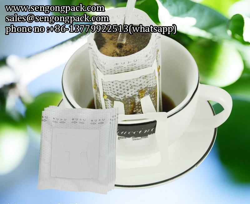 C19II Heißsiegel-Kaffeemaschine, die Pakete aufnimmt