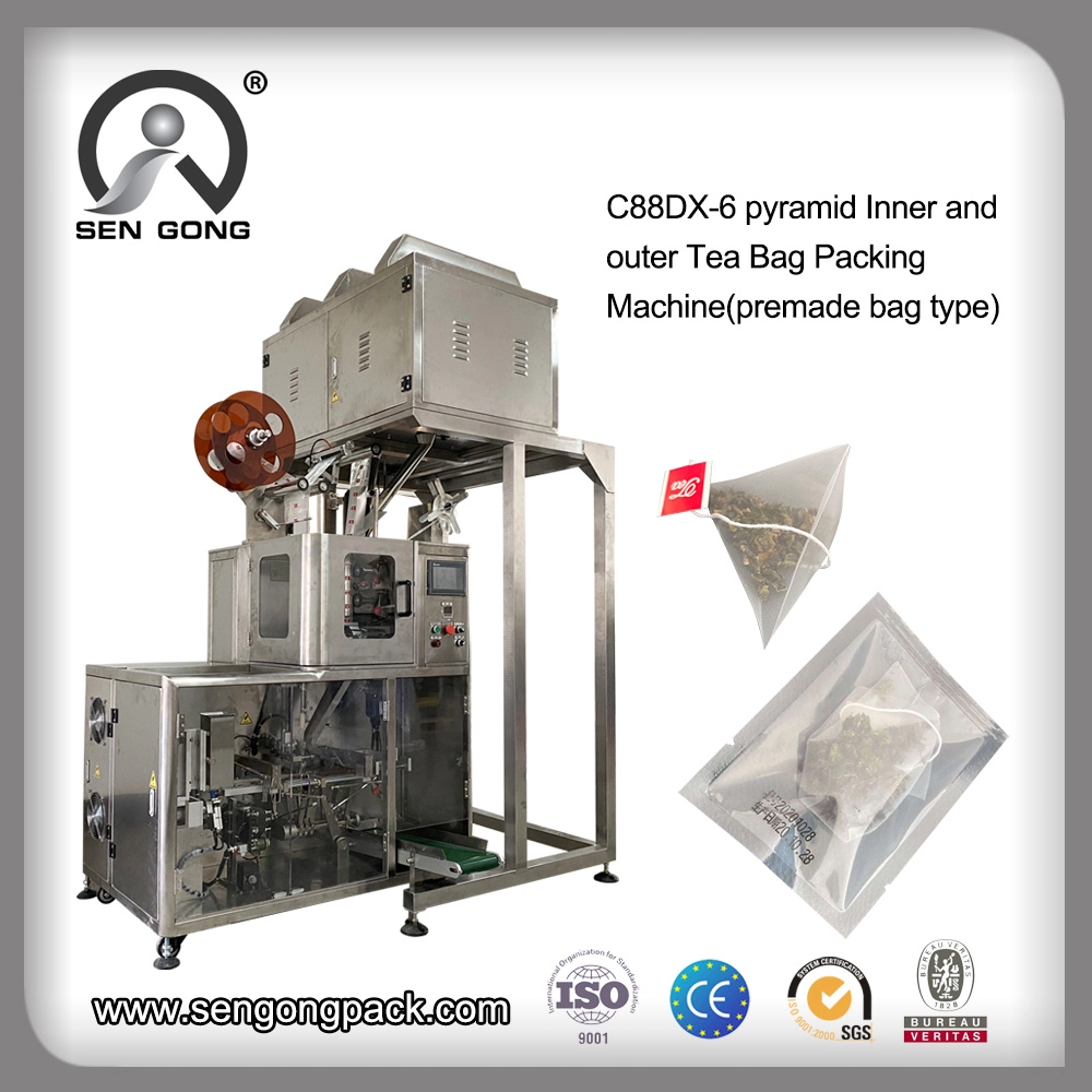 C88DX Automatische PLA-Teeverpackungsmaschine (Beuteltyp)