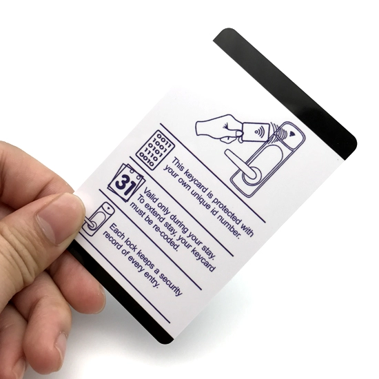 Hochwertige RFID-Schlüsselkarte für Hotelzimmer