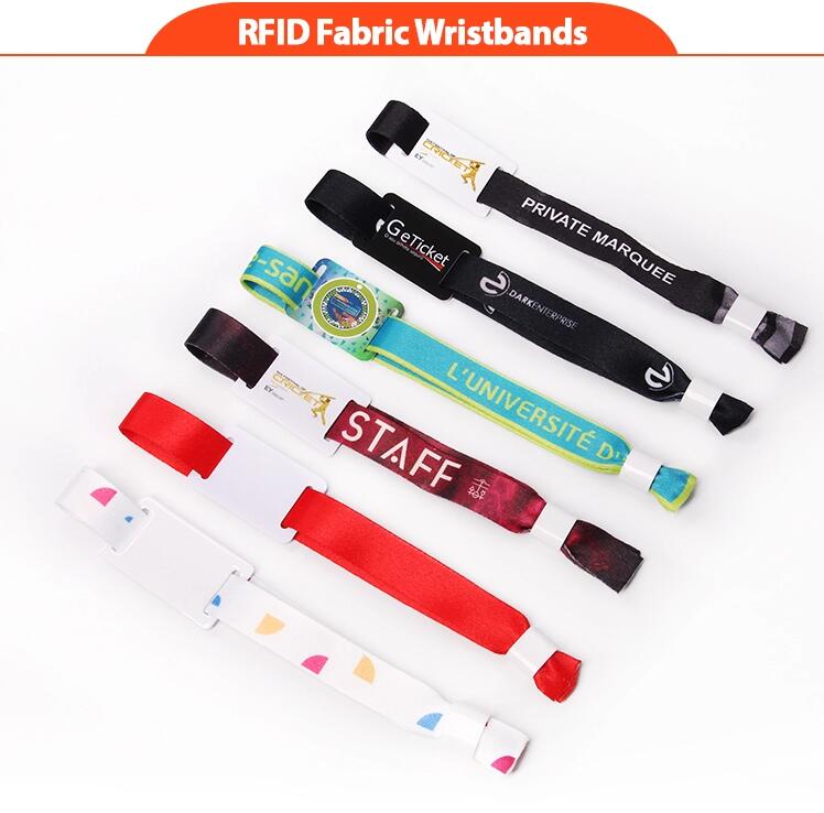 Benutzerdefinierte Nfc-RFID-Armbänder aus Polyester