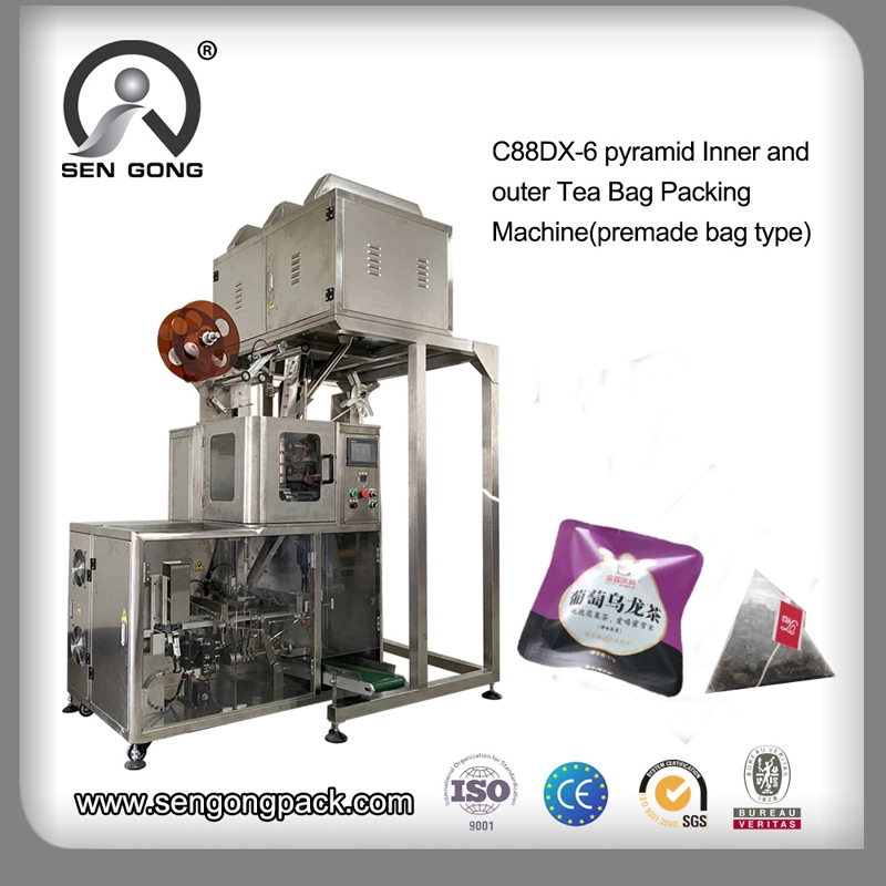 C88DX Hersteller von automatischen Bioweb-Teeverpackungsmaschinen (Beuteltyp)