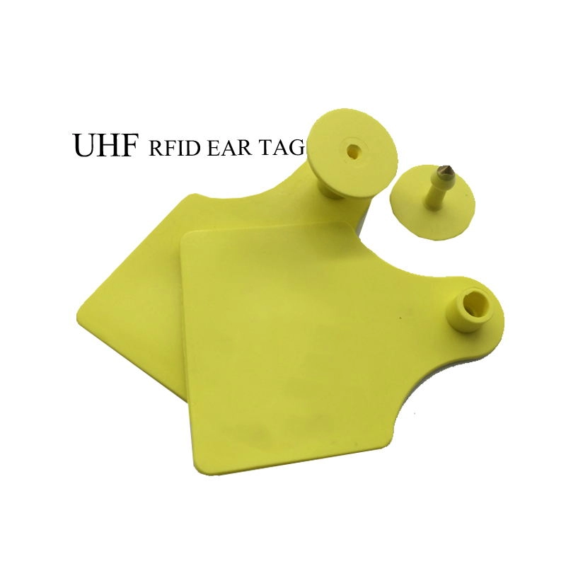 Langstrecken-UHF-RFID-QR-Code-Tier-Smart-Ohrmarken für Schafschweine