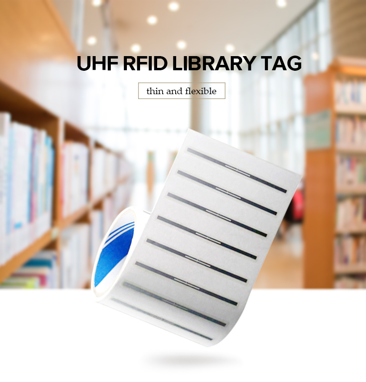 RFID-Buchetikett der Bibliothek