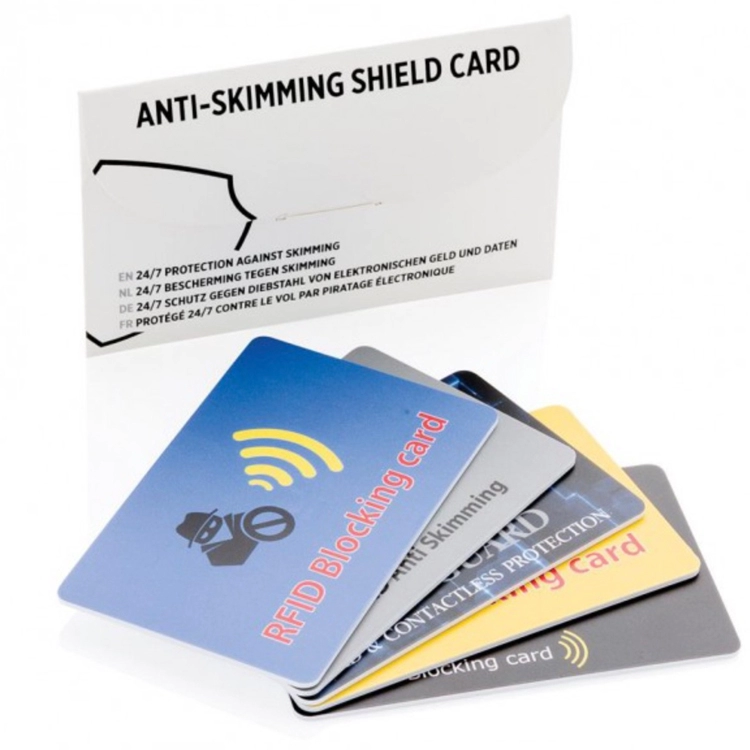 Signal RFID-Sperrkarten-Anti-Skimming-RFID-Kreditkartenschutzblocker
