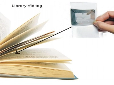 Kundenspezifisch bedrucktes ISO15693 ICODE SLIX RFID-Bibliotheksetikett mit 3M-Klebeaufkleber