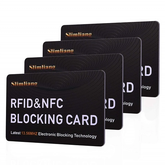 RFID-Sperrkarte zum Schutz von Bankkarten
