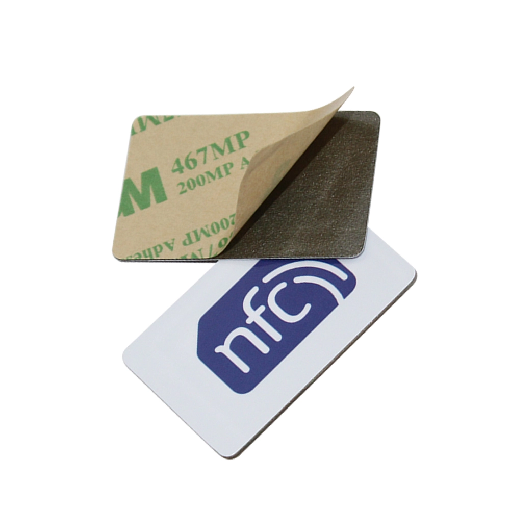 HF-klebender Anti-Metall-NFC-PVC-Hartmünzenanhänger