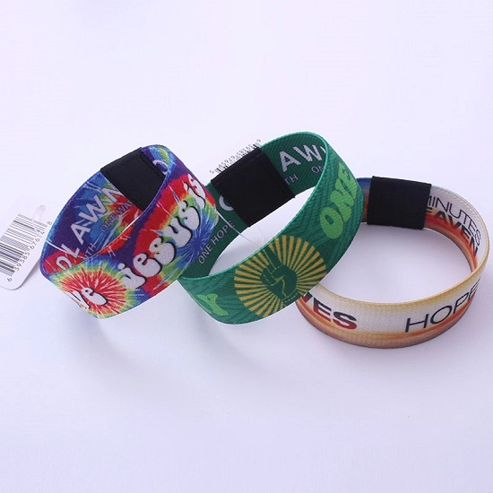 LF RFID-Armband aus gewebtem, elastischem Stoff