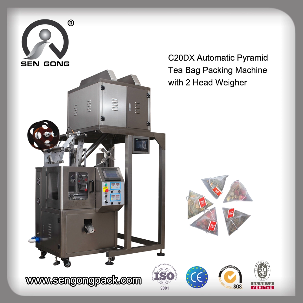 C20DX Automatische Pyramiden-Teebeutel-Filterversiegelungsmaschine
