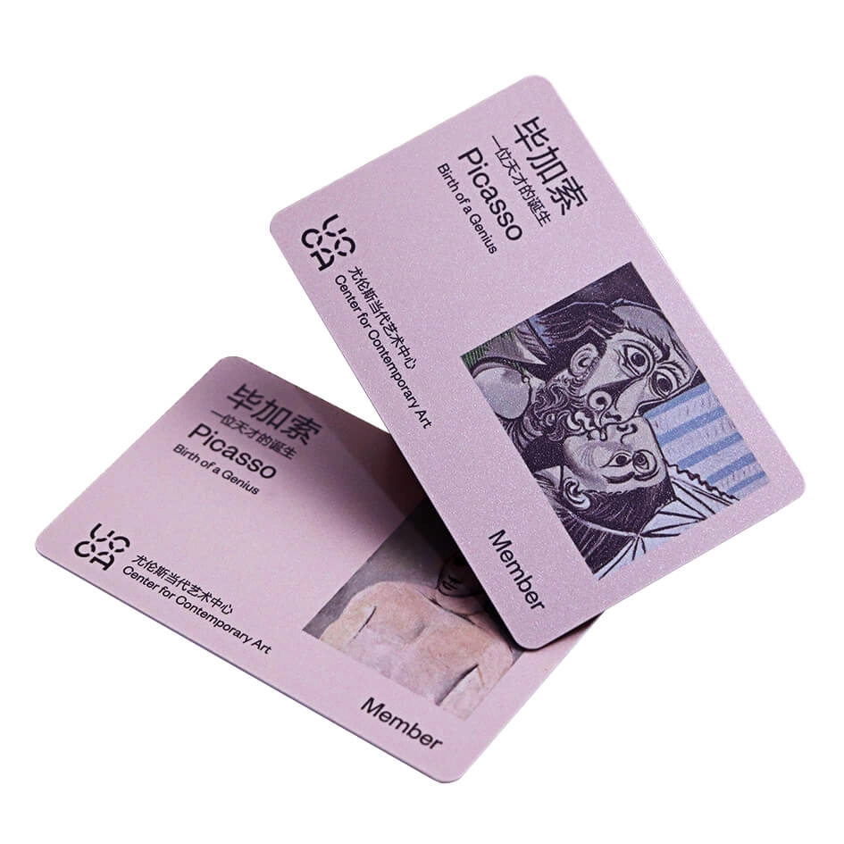 Plastik-RFID-Mitgliedschaftskarten für Museumsbesuche