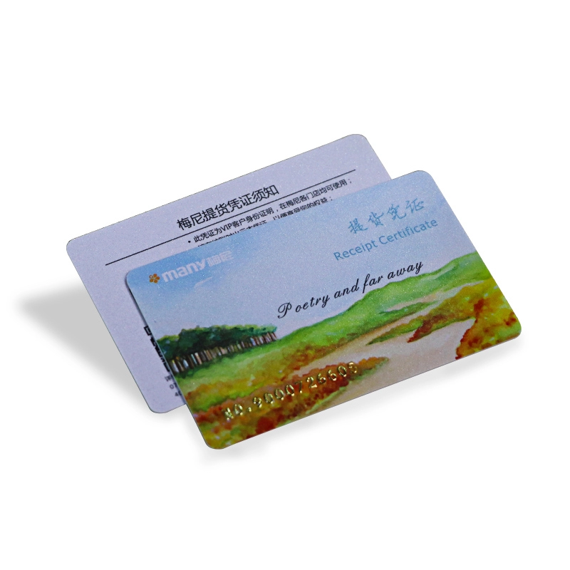 Personalisierte Kunststoff-PVC-Kontakt-Smartcard FM4442/ISSI4442