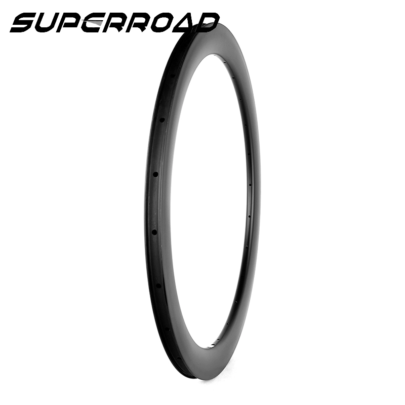 55 mm 700C breitere Xiamen Carbon Road Disc Brake Cyclocross-Felgen