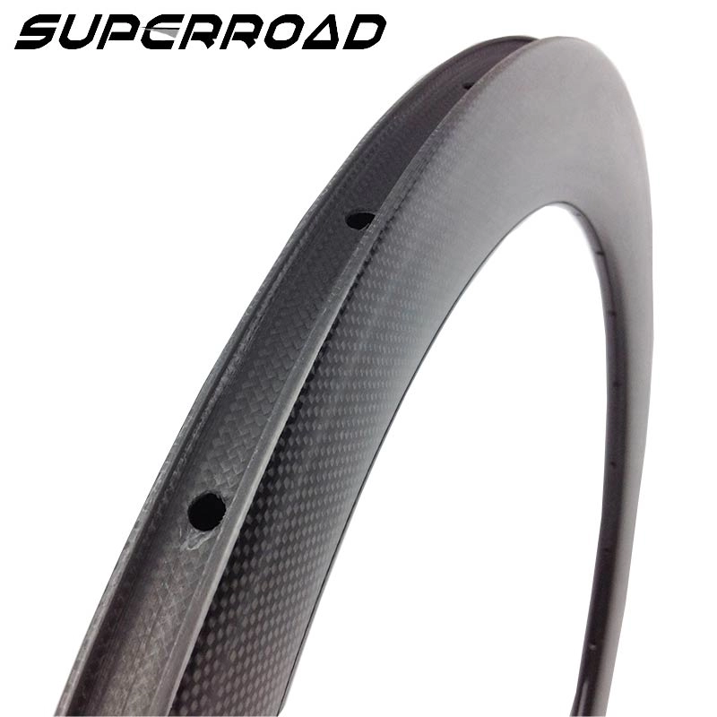 Carbon-Straßenfelgen Clincher 700C Schlauchreifenfelgen