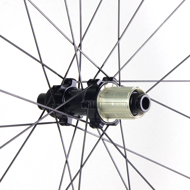Lightcarbon billigere Rennrad-Carbon-Scheibenbrems-Röhrenräder