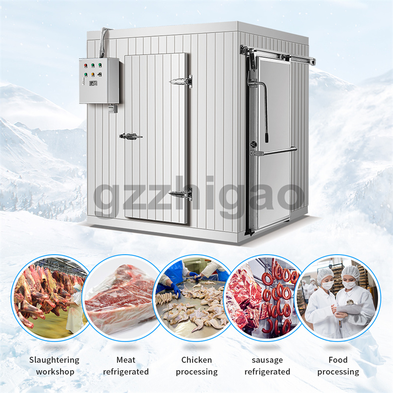 Kühlraum für Fleisch