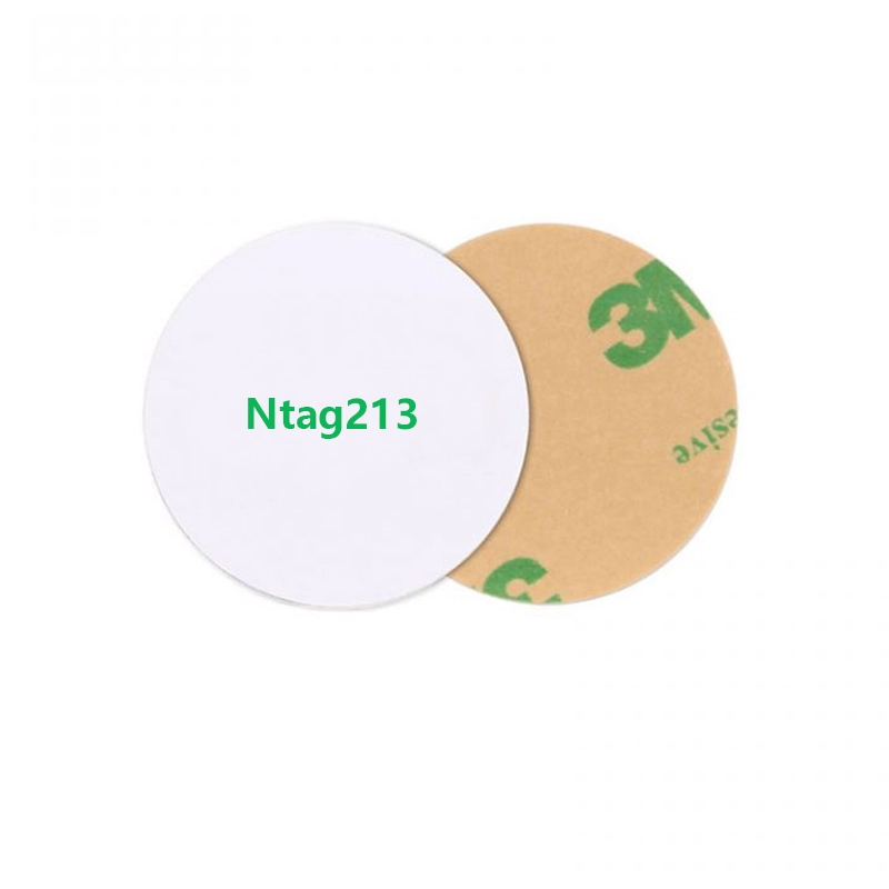 Ntag213 beschreibbare NFC-Münzkarten mit 3M-Aufkleber