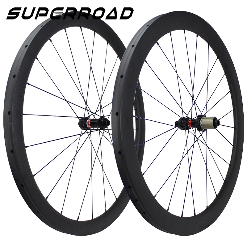 31 mm breite, 39/49 mm tiefe Carbon-Schlauchräder für Rennrad-Cyclocross-Laufräder