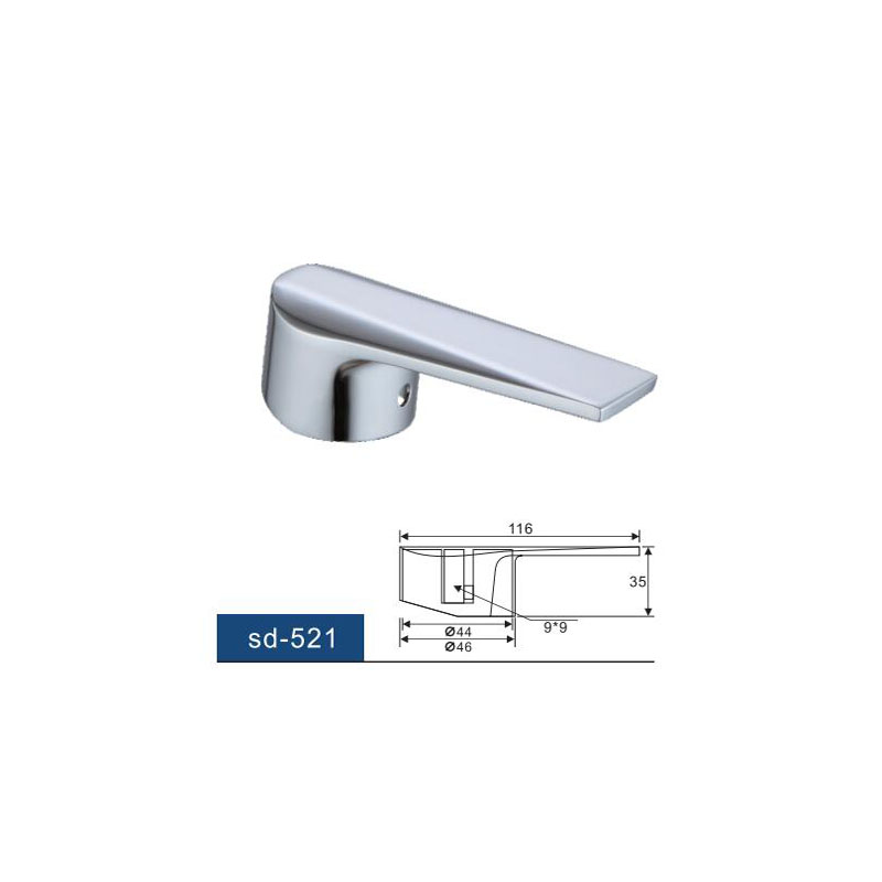 35-mm-Kartuschen-Einhebelgriff-Wasserhahn-Ersatz für Küche und Badezimmer